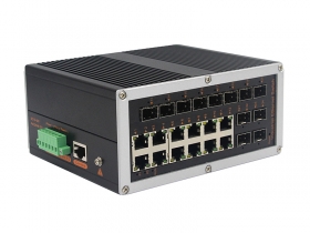 網(wǎng)管工業(yè)級 千兆12光12電-SFP